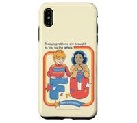 Today's Problems F U Sarcastic Retro Funny Adult Humor Carcasa para iPhone XS Max