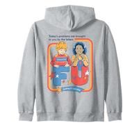 Today's Problems F U Sarcastic Retro Funny Adult Humor Sudadera con Capucha