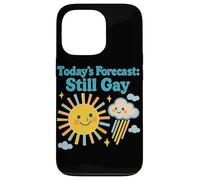 Todays Pronóstico Todavía Gay Lindo Pastel Orgullo Gráfico Carcasa para iPhone 13 Pro