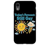 Todays Pronóstico Todavía Gay Lindo Pastel Orgullo Gráfico Carcasa para iPhone XR