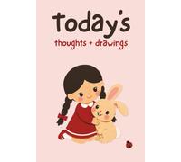 Today's Thoughts & Drawings Journal for Kids | Lined & Blank Pages | 100 Pages | 6 x 9 Inches (Lucy Goes to the Farm)