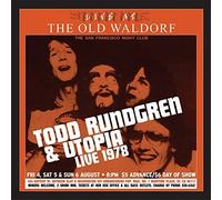 Todd Rundgren & Utopia – Live At The Old Waldolf – Vinilo Gold