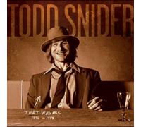 Todd Snider That Was Me: The Best 94/98 (CD) Album (Importación USA)