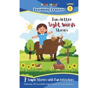 Toddle Doddle Tiny Words Beginning Readers Level 1 - Two-letter Sight Words Stories: A Collection of 7 Easy-to-Read Sight Words Stories with Fun Activities for Early Readers