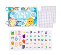 Toddler Activities - Educational Preschool Activity Book, Kids Travel | Early Teaching Aid for Boys Girls Children Birthday Home School Travel