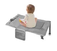 Toddler Airplane Bed, Travel Footrest Cushion, Portable Sleeping Mat, 17.01x0.98 Inches Inflatable Flight Bed, Carry-On Travel Bag For Weekend Trips Train Camping Car Gym Road Trip Adventures