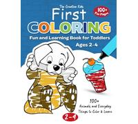 Toddler Animal Coloring Book Ages 2-4: Learn Animal Names with Alphabet Tracing and Coloring, 100+ Easy Pages Simple ABC Animals for Early Learning, Writing Practice, and Fun