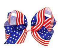 Toddler Baby Giris Boys 4 of July Hairband Hairclip Flag Day Bridal Jewelry Set for Wedding with Hair (C, One Size)