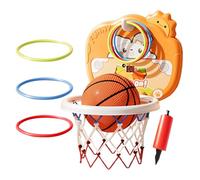 Toddler Basketball Hoop for Indoor Use, Door Basketball Hoop with Electronic Scoreboard, Adjustable Basketball Hoop with Balls for Home, School, Daycare Center, Fun and Interactive Sports Toy