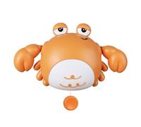 Toddler Bath Toy, Crab Shape Kids Toy, Wind-Up Floating Action, Parent-Child Interactive Design, Bathing , Girls Water Play at Home, Daycare, Beach and Travel Use