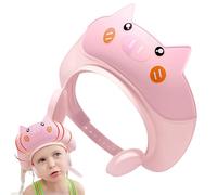 Toddler Bath Visor - Adjustable Silicone Shower Cap, Waterproof Eye Ear Shield, Lightweight Comfortable Design, Soft Fit Hat | Baby Shampoo Guard for Bathing Kids Hair Wash Protection Time