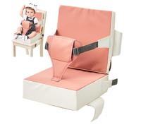 Toddler Booster Seat For Dining Table, Kids Toddler Booster Seat, Anti-Scratch Booster Cushion, Portable Travel Booster Seat, Non-Slip Bottom Booster Seat, Elasticity Straps Booster Seat