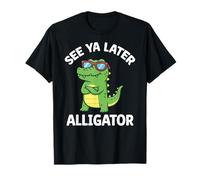 Toddler Boy Funny Animal Lover, Kids See You Later Alligator Camiseta