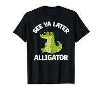 Toddler Boy Funny Animal Lover, Kids See You Later Alligator Camiseta
