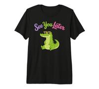 Toddler Boy Funny Animal Lover, Kids See You Later Alligator Camiseta Premium