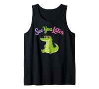 Toddler Boy Funny Animal Lover, Kids See You Later Alligator Camiseta sin Mangas