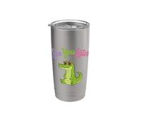 Toddler Boy Funny Animal Lover, Kids See You Later Alligator Vaso térmico de acero inoxidable de doble pared