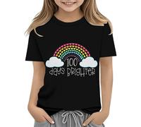 Toddler Boy Girl Summer Clothes First Day of School Shirt In My Pre School Shirt Toddler Kindergarten Shirts Baby Langarm Shirts Mädchen, Negro , 3-4 años