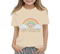Toddler Boy Girl Summer Clothes First Day of School Shirt In My Pre School Shirt Toddler Kindergarten Shirts Baby Langarm Shirts Mädchen, beige, 2-3 años