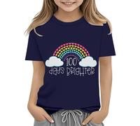 Toddler Boy Girl Summer Clothes First Day of School Shirt In My Pre School Shirt Toddler Kindergarten Shirts Baby Langarm Shirts Mädchen, azul oscuro, 8-9 años