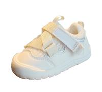 Toddler Boys Girls Trainers Wide Toe Box Baby First Walking Shoes Non-Slip Infant Sneakers Slip-on Soft Sole Indoor Outdoor Floor Slippers Kids Breathable Knitted Mesh Tennis Shoes
