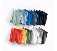 Toddler Boys Shorts Kids Elastic Waist Pull on Athletic Trousers Baby Boys Summer School Football Shorts for Children Sports Bottoms Solid Color Casual Joggers