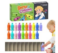 Toddler Color Matching Toys, Sensory Drink Color Sorting Table Game, Educational Early Learning Puzzle Toy for Logical Thinking Development, Interactive Classroom Activity for Schools