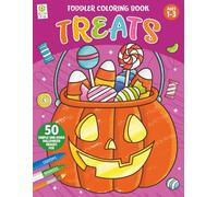 Toddler Coloring Book TREATS: My First Halloween Coloring Book | Ages 1-3 | Simple Pictures to Learn and Color (Halloween Coloring and Activity Books)