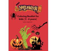 Toddler Colouring Book (Halloween Themed for 2-6 Years): Activity Book for kids and toddlers (2-6 years) for colour study