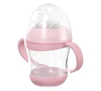 Toddler Drinking Cup - 160ml Leak-Proof Toddlrer Sippy Cups | Sippyt Cup In Silicone,Feeding Drinking Training Spout Bottle With Scale For Outing, Playing, Home