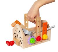Toddler Educational Construction Kids Toys, Creative Pretend Tool Set, Fun Construction Toolbox Toy for to Build Motor Skills, Inspire Hands-On Exploration, Learning Play