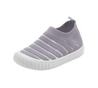 Toddler First Walking Shoes Baby Boys Girls Wide Toe Box Adjustable Barefoot Walking Shoes Kids Breathable Non-Slip Slip on Sneakers for Indoor Outdoor