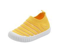 Toddler First Walking Shoes Baby Boys Girls Wide Toe Box Adjustable Barefoot Walking Shoes Kids Breathable Non-Slip Slip on Sneakers for Indoor Outdoor