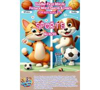 Toddler First Words: Picture Word Search & Learn Sports