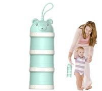 Toddler Formula Container, Portable Milk Dispenser, Three Compartments Dispenser, Food Preservation Container, Powdered Milk Insulator, Large Capacity Food Container Preservation For Feeding Baby