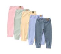 Toddler Girls Thermal Leggings Kids Fleece Lined Leggings Baby Girls Footless Cotton Warm Tights Infant Solid Full Length Soft Legging Winter Thick Base Layer Pants