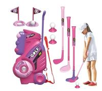 Toddler Golf Set, Portable Golf Club Set for Kids, PVC Fun Sports Toy for Children, Perfect for Backyard, Garden, Lawn, Home Indoor Play, Birthday Party, and Training, 22x13.5x36.5cm