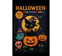 Toddler Halloween Coloring Book Ages 1-4 - Easy Cute Halloween Coloring Pages for Kids with Pumpkins, Ghosts, Bats and Fun Spooky Animals | Preschool Activity Book for Early Learning
