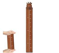 Toddler Height Growth Gropps - Sala de la habitación, Regla, pared decorativa | Regla de niños Girls Nursery Decor, Creative Tracking Banner Home Bedroom Playroom Milestone Tool Todd