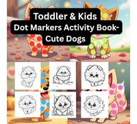 Toddler & Kids Dot Markers Activity Book-Cute Dogs