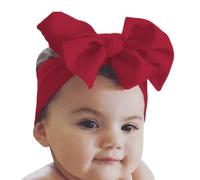 Toddler Knot Headband, Comfortable Bow Hairband Little Girls, 6.69x4.72x1.97in Handmade Stretchy Kid Hair Accessory, Perfect for Birthdays, and Daily Wear