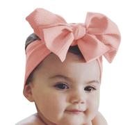 Toddler Knot Headband, Comfortable Bow Hairband Little Girls, 6.69x4.72x1.97in Handmade Stretchy Kid Hair Accessory, Perfect for Birthdays, and Daily Wear
