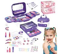 Toddler Makeup Kit, Washable Makeup for Girls, Kids Makeup Kit, Toddler Cosmetic Kits, Makeup Toys for Girls, Child Play Makeup, Makeup Kit for Toddler, Play Makeup with Mirrors