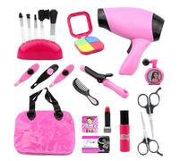 Toddler Makeup Set - Hairdressing Salon Toy Set, Kids Cosmetic Toy Kit, Pretend Makeup Sets | Pretend Role Play Makeups Accessories Playset For Children Girls Birthday Gift