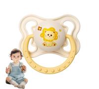 Toddler Pacifier, Natural Silicone Soothing Nipple, Soft Skin-Friendly Design, Easy-To-Clean Pacifier and Comfortable, for Girls and Boys, Breastfed Baby Comfort, 5.7x3.8x4.5cm Blue
