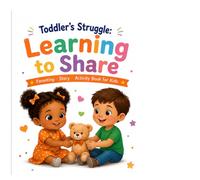 Toddler’s Struggle: Book 3 - Learning to Share: A Picture Book About Sharing, Kindness, and Friendship
