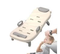 Toddler Shampoo Chair, Adjustable Hair Washing Lying Seat for Kids, Portable Baby Shampoo Recliner, Foldable Toddler Head Hair Rinser, Comfortable Head Rest for Boys and Girls for Easy Bathing