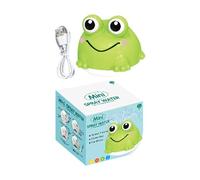 Toddler Shower Toys, Automatic Spray Water Frog Bath Plaything, Preschool Learning Activities for Early Development, Educational Interactive Game with Lights, Rechargeable Option