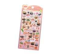 Toddler Stickers- Bubble Stickers, Cute 3D Animal Toys | Pet Figure Decals Phone Decoration For Kids Boys Girls Diary Notebook Planner Journals Tablet Computer Phone Case Water Bottle