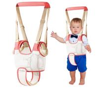 Toddler Walker Harness Assistant Belt - Balance Trainrr Ayuda de pie | Seguro Toddler Support Support Soft Handle Grips, Asistente de caminata ligero para los primeros pasos de 4 a 28 meses
